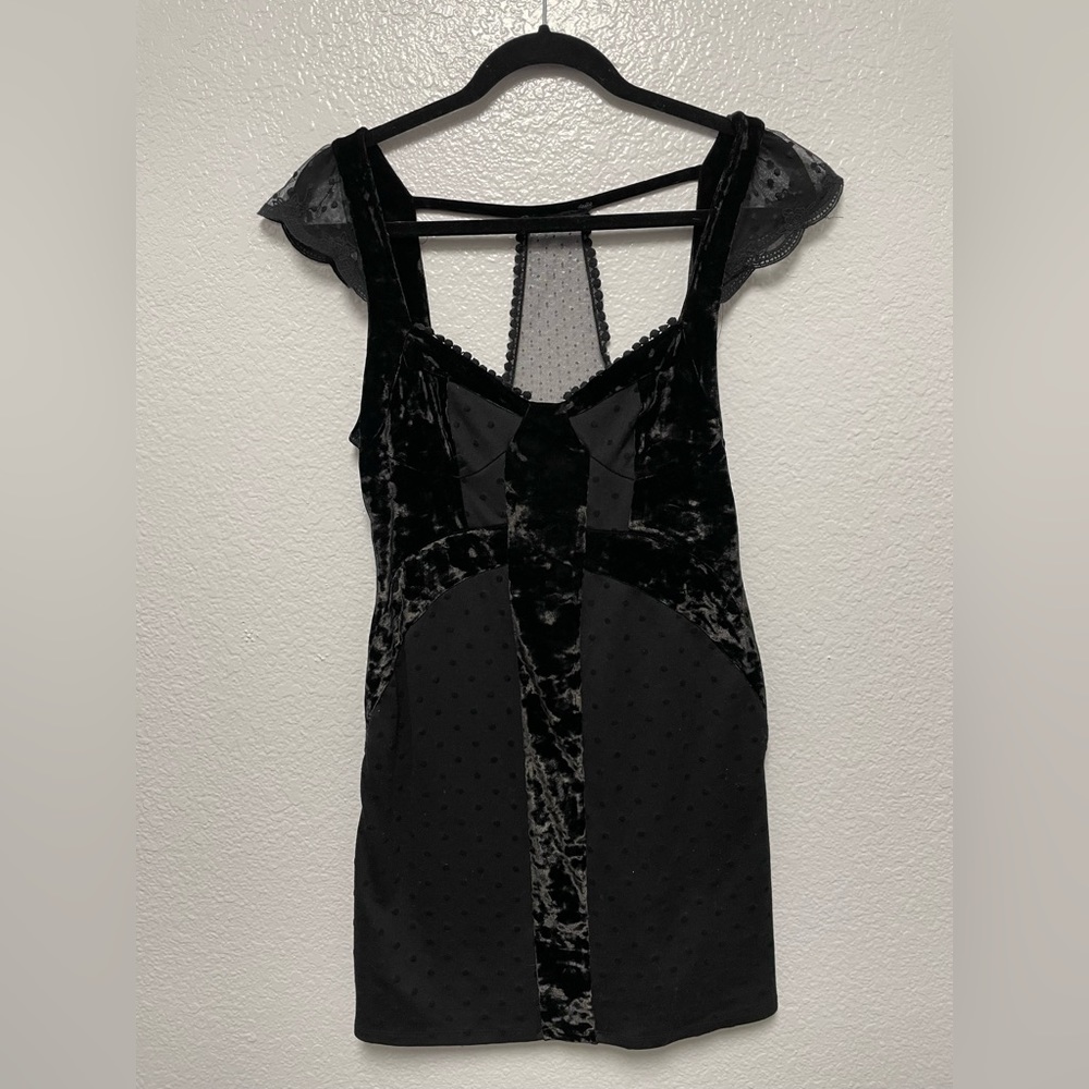 Free People Velvet Bustier Dress